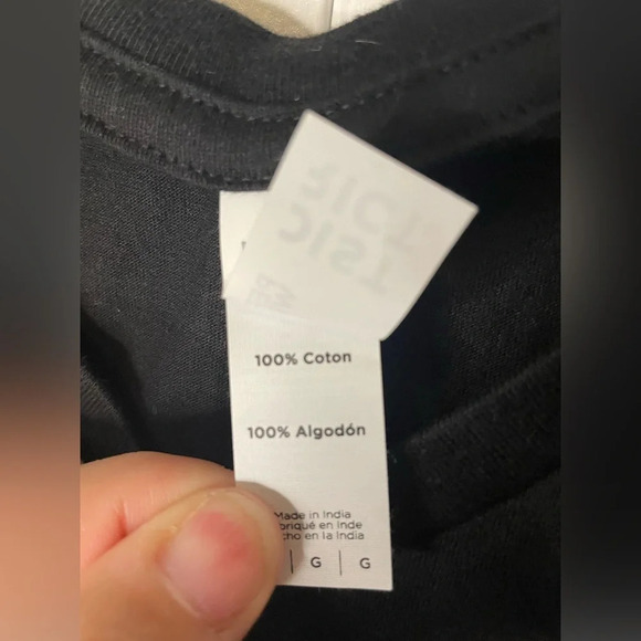 NWOT Women’s Graphic Mental Health V-Neck Tee Tshirt Black All the Feels Large - Picture 11 of 13